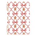 thumbnail image 1 of joogoo A5 Spiral Journal Notebook Gingerbread Bows College Ruled Notebooks 8.3" x 5.7" 1 PC, 1 of 8