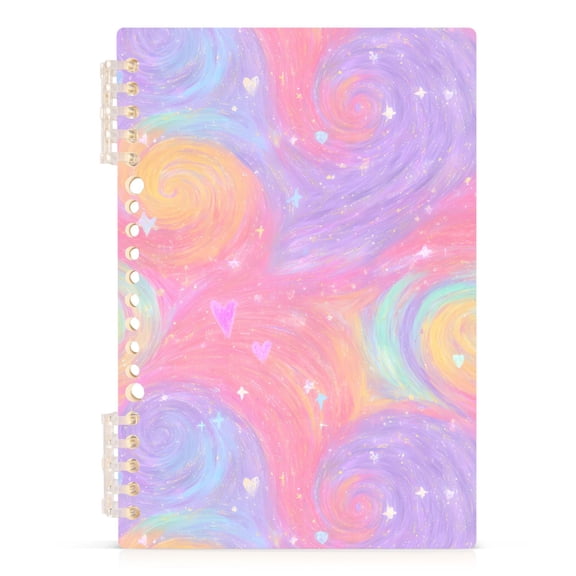 joogoo A5 Spiral Journal Notebook Gradient Galaxy College Ruled Notebooks 8.3" x 5.7" 1 PC
