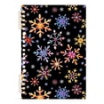 thumbnail image 1 of joogoo A5 Spiral Journal Notebook Snowflakes College Ruled Notebooks 8.3" x 5.7" 1 PC, 1 of 8