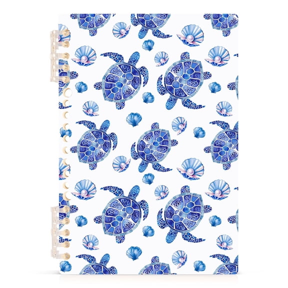 joogoo A5 Spiral Journal Notebook Turtles Seashells College Ruled Notebooks 8.3" x 5.7" 1 PC