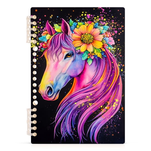 joogoo A5 Spiral Journal Notebook Unicorn-u8 College Ruled Notebooks 8.3" x 5.7" 1 PC