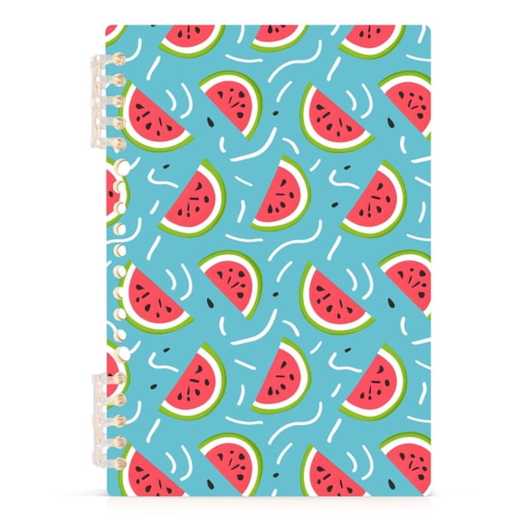 joogoo A5 Spiral Journal Notebook Watermelons College Ruled Notebooks 8.3" x 5.7" 1 PC