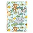 thumbnail image 1 of joogoo A5 Spiral Journal Notebook Zoo Elephant Monkey Giraffe College Ruled Notebooks 8.3" x 5.7" 1 PC, 1 of 8
