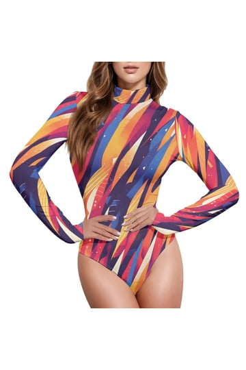 People Striped Bodysuit