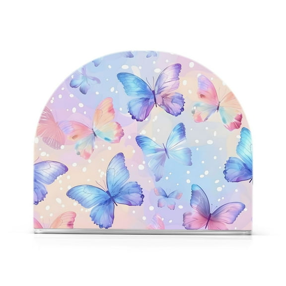 joogoo Acrylic Napkin Holder Table Kitchen Paper Tissue Organization Butterfly
