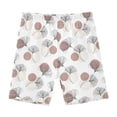 thumbnail image 1 of joogoo Art Ginkgo Leaves Girls Lined Shorts Bike Dance Bottoms 5T, 1 of 7