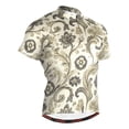 thumbnail image 1 of joogoo Artistic Paisley Floral Pattern Men's Cycling Jerseys Mountain Bike Short Sleeve Tops 3XL, 1 of 7