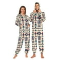 thumbnail image 1 of joogoo Aztec Geometric Unisex Adults Onesies Pajamas Jumpsuits L, 1 of 7