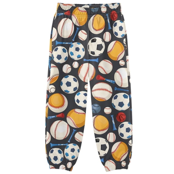 joogoo Baseball Football Boys' Sweatpants Jogger Pants 7-8Y