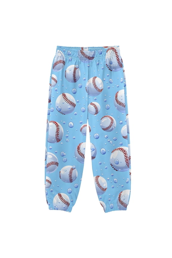Baseball in Water Boys' Sweatpants Jogger Pants 4T