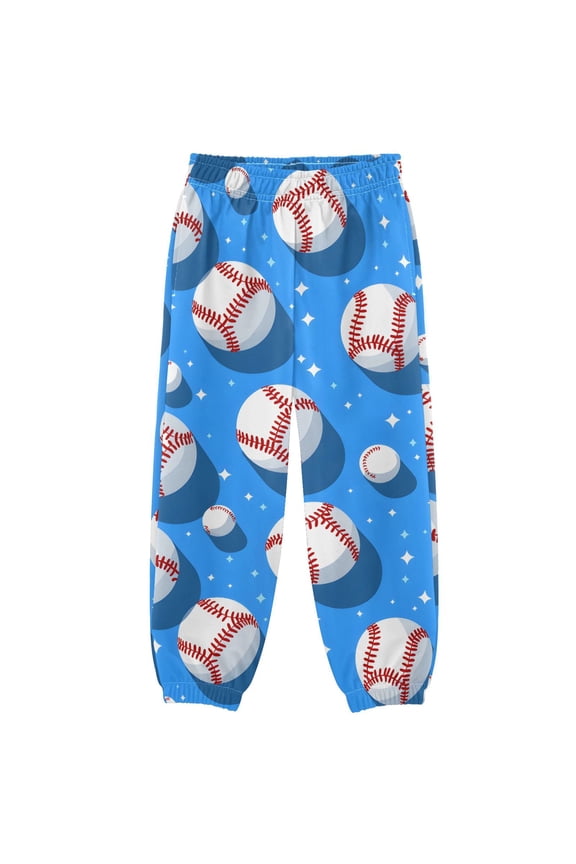 Baseballs Boys' Sweatpants Jogger Pants 4T