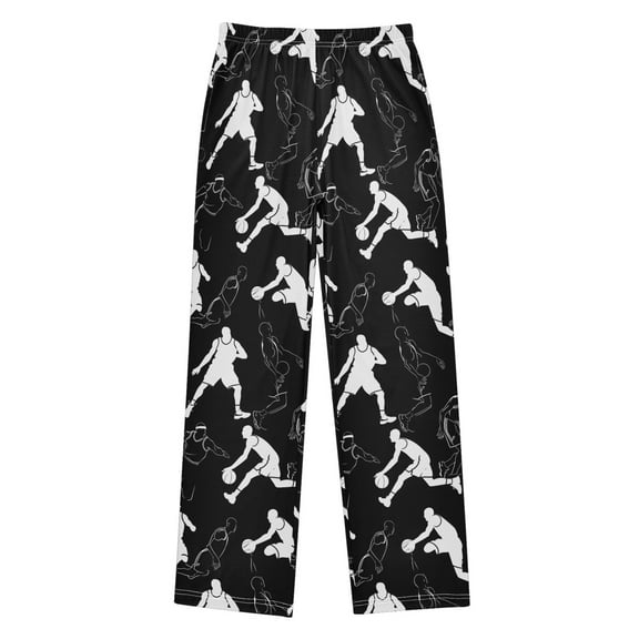 joogoo Basketball Players Pajama Pants Pj Bottoms Sleepwear Lounge L