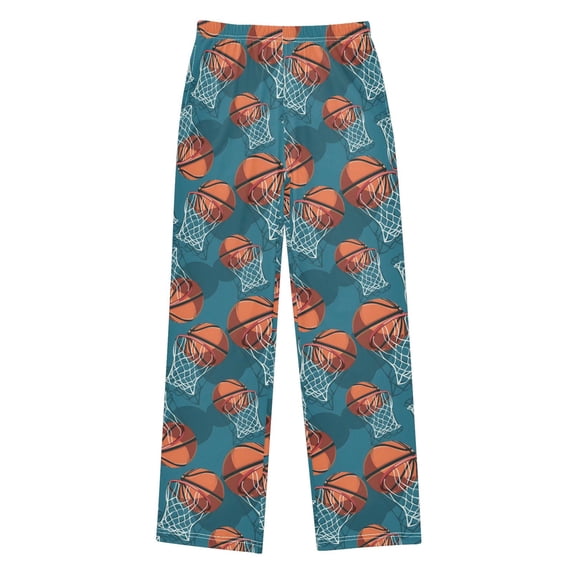 joogoo Basketball-a1 Pajama Pants Pj Bottoms Sleepwear Lounge S