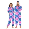 thumbnail image 1 of joogoo Blue Tie Dye Unisex Adults Onesies Pajamas Jumpsuits L, 1 of 7