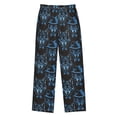 thumbnail image 1 of joogoo Blue Wolf with Hats Pajama Pants Pj Bottoms Sleepwear Lounge S, 1 of 9