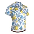 thumbnail image 1 of joogoo Bohemia Lemon Birds Pattern Men's Cycling Jerseys Mountain Bike Short Sleeve Tops M, 1 of 7