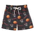 thumbnail image 1 of joogoo Boy Swim Trunks Basketball Bathing Beach Board Shorts L, 1 of 8