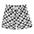 thumbnail image 1 of joogoo Boy Swim Trunks Cool Skulls on Checkered Bathing Beach Board Shorts XL, 1 of 8