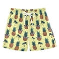 thumbnail image 1 of joogoo Boy Swim Trunks Funny Pineapple Sunglasses Bathing Beach Board Shorts 4T, 1 of 8