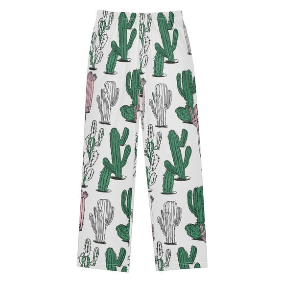 joogoo Cactus Artistic Pajama Pants Pj Bottoms Sleepwear Lounge M
