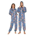 thumbnail image 1 of joogoo Capybara Christmas Ball Pattern Unisex Adults Onesies Pajamas Jumpsuits L, 1 of 7