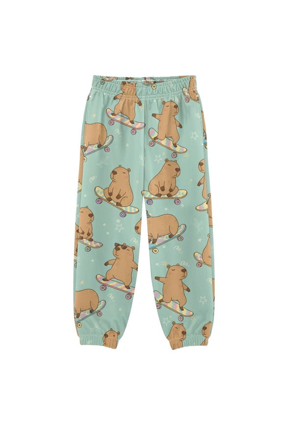 Capybara Skating Boys' Sweatpants Jogger Pants 4T
