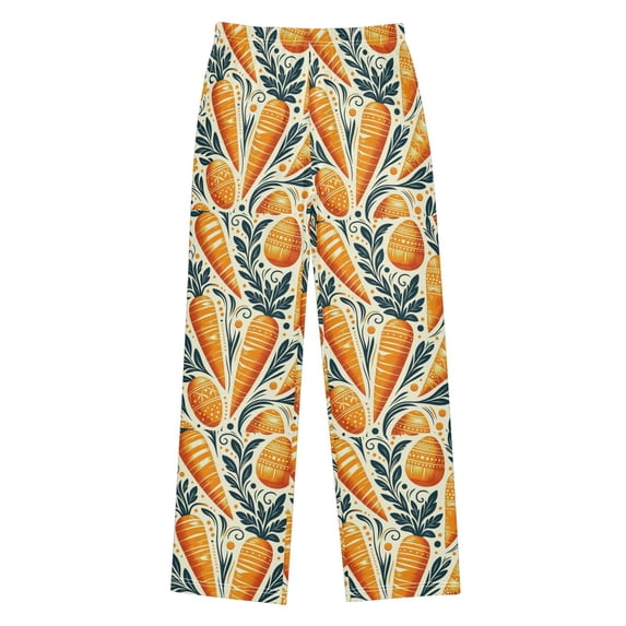 joogoo Carrots Pajama Pants Pj Bottoms Sleepwear Lounge L