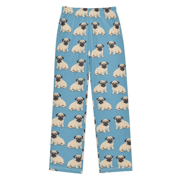 joogoo Cartoon Bulldog Pajama Pants Pj Bottoms Sleepwear Lounge M