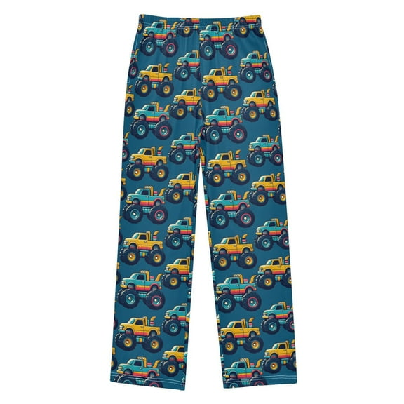 joogoo Cartoon Car Vehicles Pajama Pants Pj Bottoms Sleepwear Lounge L