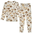 thumbnail image 1 of joogoo Cartoon Dogs and Paw Pajamas Set Long Sleeve Soft Cotton Sleepwear 2 Piece 24M, 1 of 7