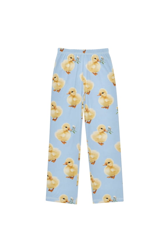 Cartoon Duck Daisy Pajama Pants Pj Bottoms Sleepwear Lounge S
