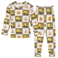 thumbnail image 1 of joogoo Cartoon Engineering Vehicles Pajamas Set Long Sleeve Soft Cotton Sleepwear 2 Piece 18M, 1 of 7
