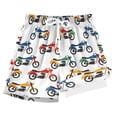 thumbnail image 1 of joogoo Cartoon Motorbikes Boys Swim Trunks Beach Swimsuit Shorts Boxer 4T, 1 of 8