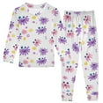 thumbnail image 1 of joogoo Cartoon Octopus Pattern 2 Piece Long Sleeve Tee and Pants Cotton Pajama Set 3T, 1 of 7