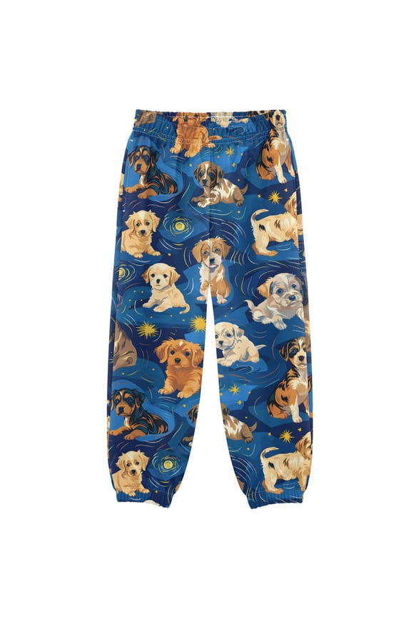 Cartoon Puppy Dog Boys' Sweatpants Jogger Pants 5-6Y
