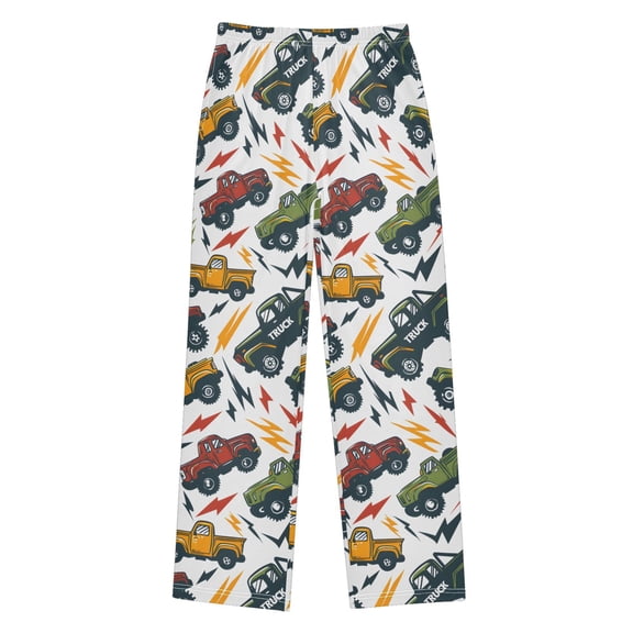 joogoo Cartoon Trucks Cool Pajama Pants Pj Bottoms Sleepwear Lounge XL
