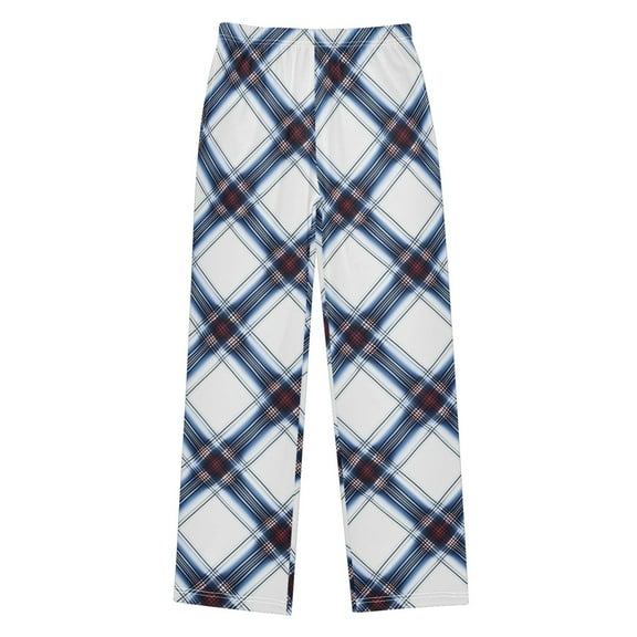 joogoo Checkered Plaid Pattern Pajama Pants Pj Bottoms Sleepwear Lounge L