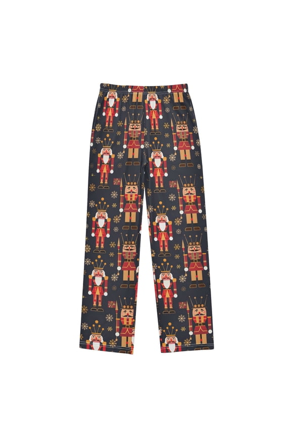Christmas Golden Nutcracker Pajama Pants Pj Bottoms Sleepwear Lounge XL