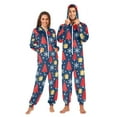 thumbnail image 1 of joogoo Christmas Tree Snowflakes Unisex Adults Onesies Pajamas Jumpsuits L, 1 of 7