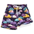 thumbnail image 1 of joogoo Cloud Starry Boys Swim Trunks Beach Swimsuit Shorts Boxer 9-11Y, 1 of 8