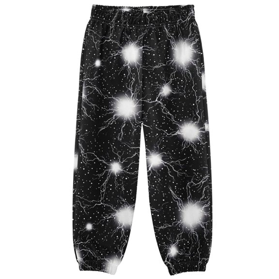 joogoo Cool Lightning Pattern Boys' Sweatpants Jogger Pants 4T