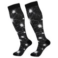 thumbnail image 1 of joogoo Cool Lightning Pattern Socks Women Men Knee High Sock, 1 of 8