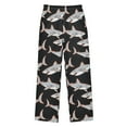 thumbnail image 1 of joogoo Cool Sharks Print Pajama Pants Pj Bottoms Sleepwear Lounge M, 1 of 9