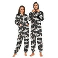 thumbnail image 1 of joogoo Cool Sharks Print Unisex Adults Onesies Pajamas Jumpsuits L, 1 of 7