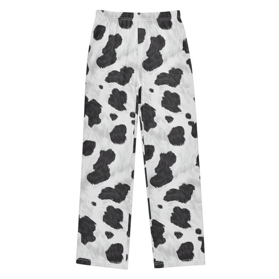 joogoo Cow Print Pajama Pants Pj Bottoms Sleepwear Lounge M