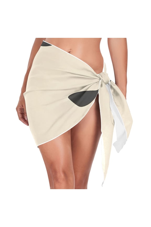 Cows Women's Beach Sarong Bathing Suit Wrap Swimwear Cover Ups L