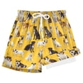thumbnail image 1 of joogoo Cute Different Dogs Boys Swim Trunks Beach Swimsuit Shorts Boxer 5-6T, 1 of 8