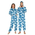 thumbnail image 1 of joogoo Cute Dolphin Jumping Unisex Adults Onesies Pajamas Jumpsuits L, 1 of 7