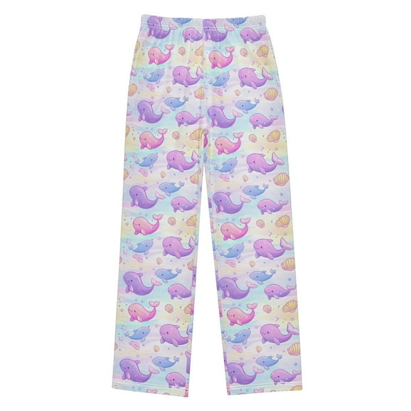joogoo Cute Dolphins Cartoon Pajama Pants Pj Bottoms Sleepwear Lounge S