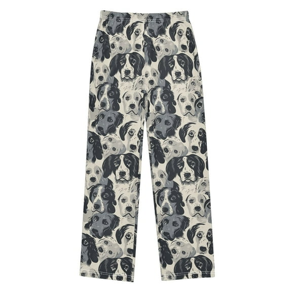 joogoo Cute Doodle Dogs-a1 Pajama Pants Pj Bottoms Sleepwear Lounge XL